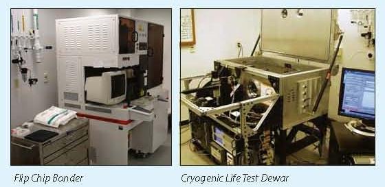 Flip Chip Bonder and Cryogenic Life Test Dewar 